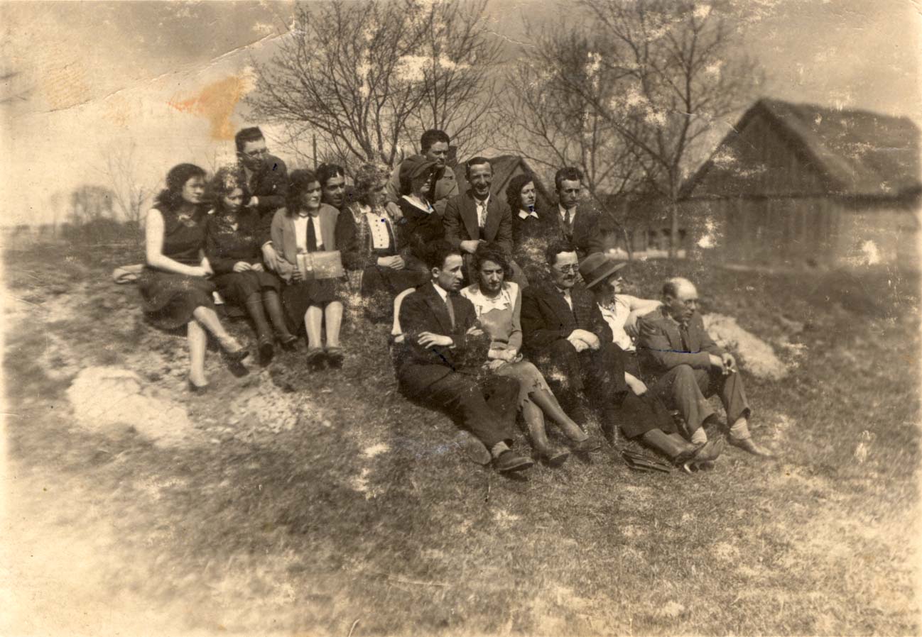 Jewish youth on a picnic before World War II